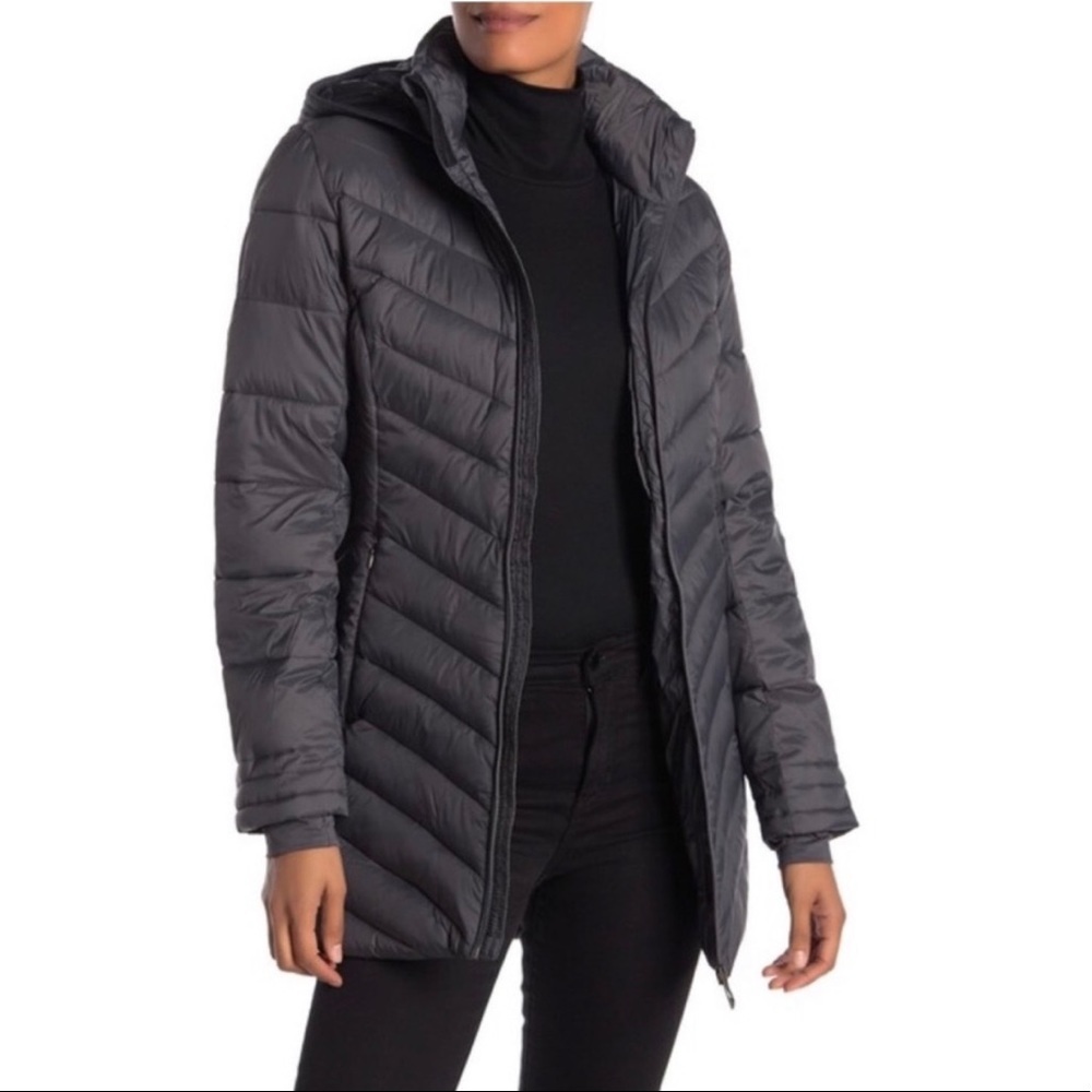 spyder boundless quilted long jacket